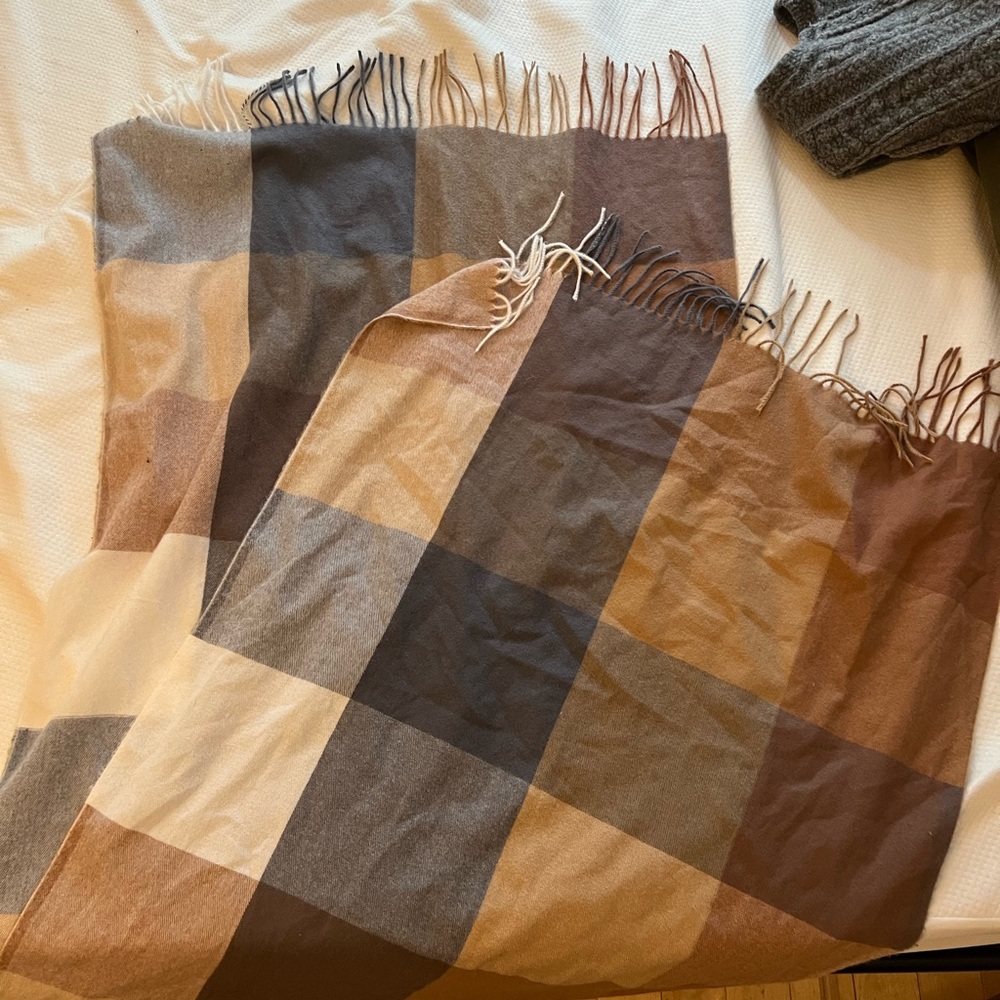 Warm winter scarf